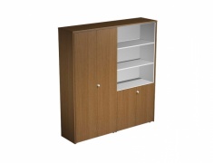 КВ 355 шкаф комбинированный (одежда-документы) 1830*450*1990