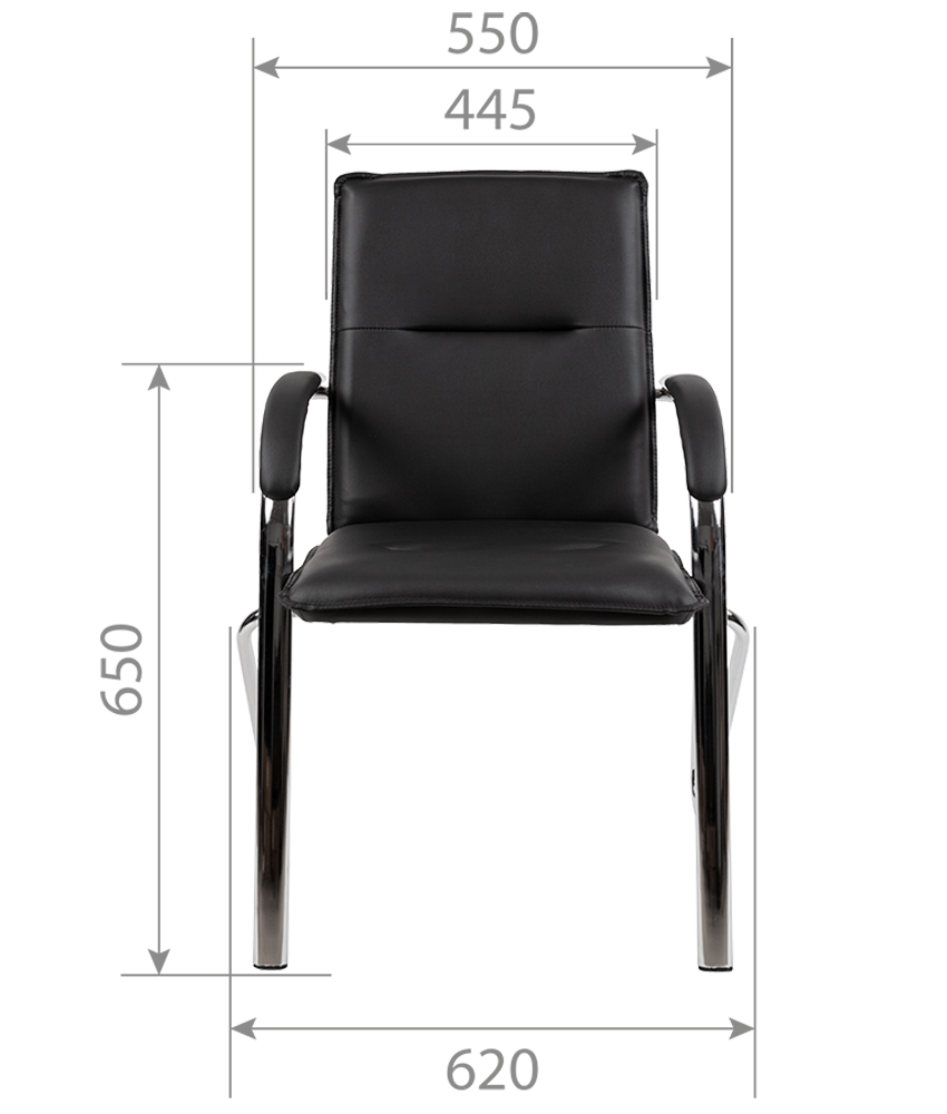 Кресло для посетителей Chairman CH 851, рис. 3
