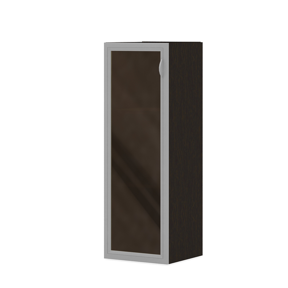 Шкаф средний узкий со стеклом Лидер (нужен топ), ЛДР-Ш135Х45С/35, рис. 4