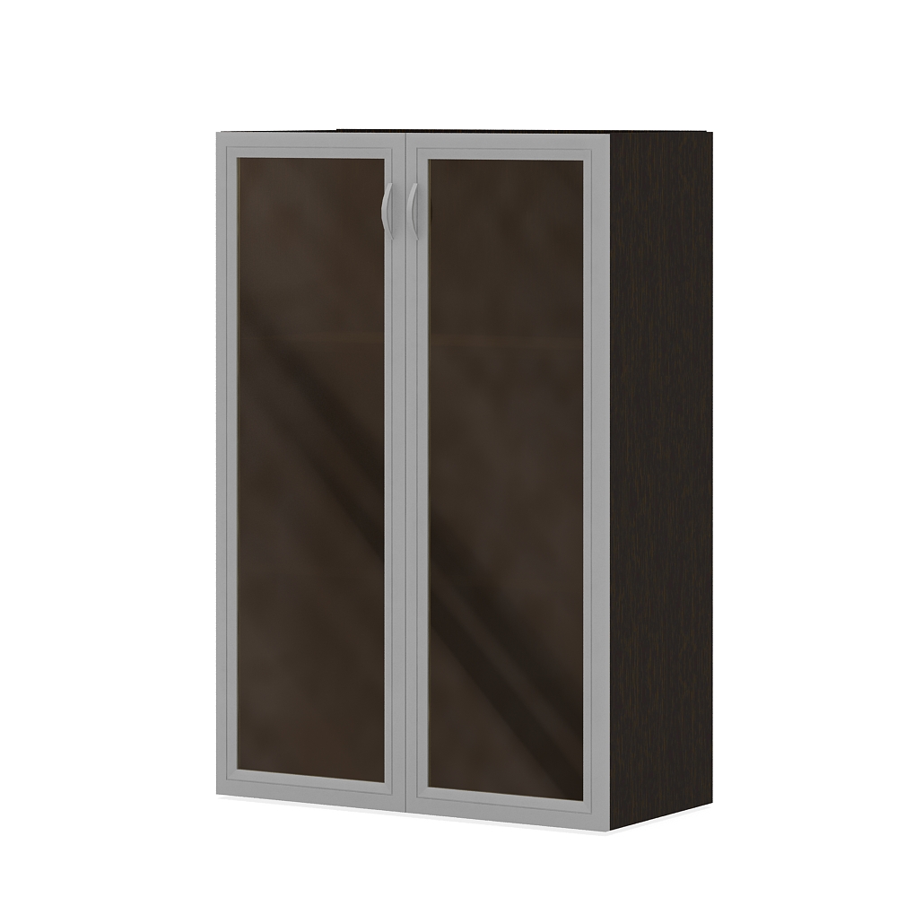 Шкаф средний со стеклом Лидер (нужен топ), ЛДР-Ш135Х90С/35, рис. 4
