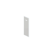 БКНД-02.1Т Дверь стеклянная тонированная в алюминиевой раме