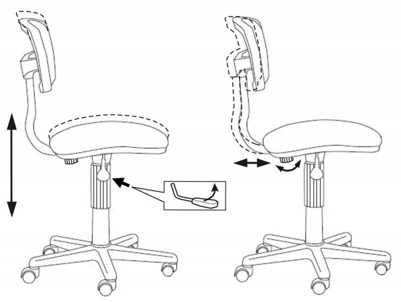 Кресло компьютерное Бюрократ CH-299, рис. 10
