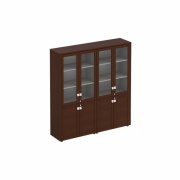 ПР 360 шкаф для документов со стеклянными дверьми 1860х460х1980